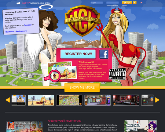 Hot Candy Land Logo